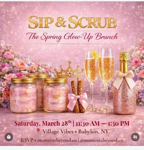 Sip & Scrub: The Spring Glow-Up Brunch