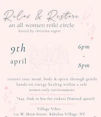 Relax & Restore: All-Women's Reiki Circle
